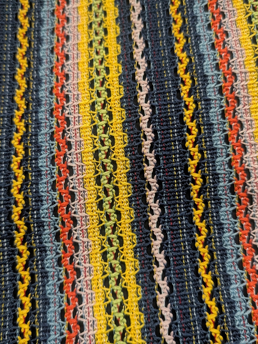 Madewell Texture And Thread Striped Tie-Shoulder Knit Tank - Picture 5 of 5